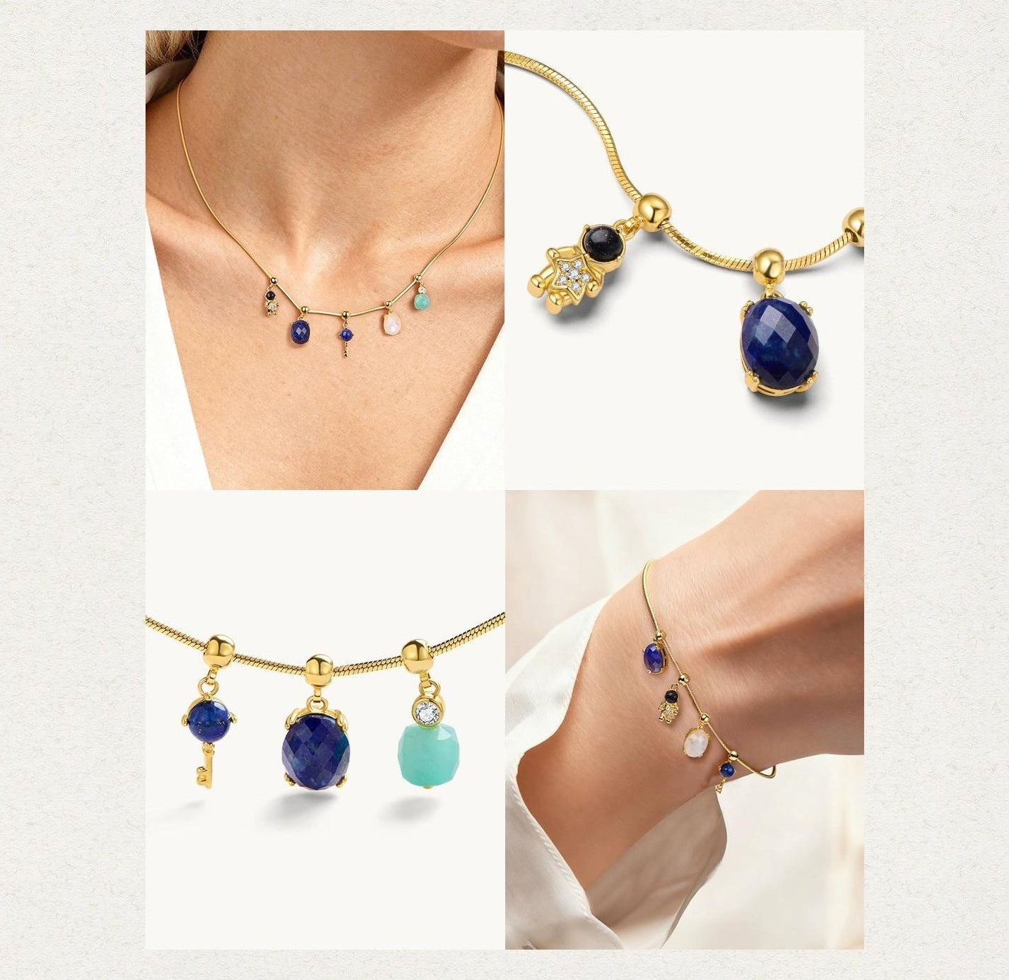 COSMIC LAPIS LAZULI NECKLACE