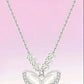 FAUX CAT'S EYE BUTTERFLY NECKLACE