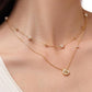 LUXE ZIRCONIA PEARL NECKLACE