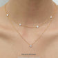 STERLING SILVER CLOVER NECKLACE