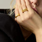 ANTIQUE GOLD STACKABLE RINGS