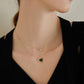 VINTAGE DOUBLE LAYER NECKLACE