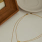 LAYERED TITANIUM-STEEL NECKLACE