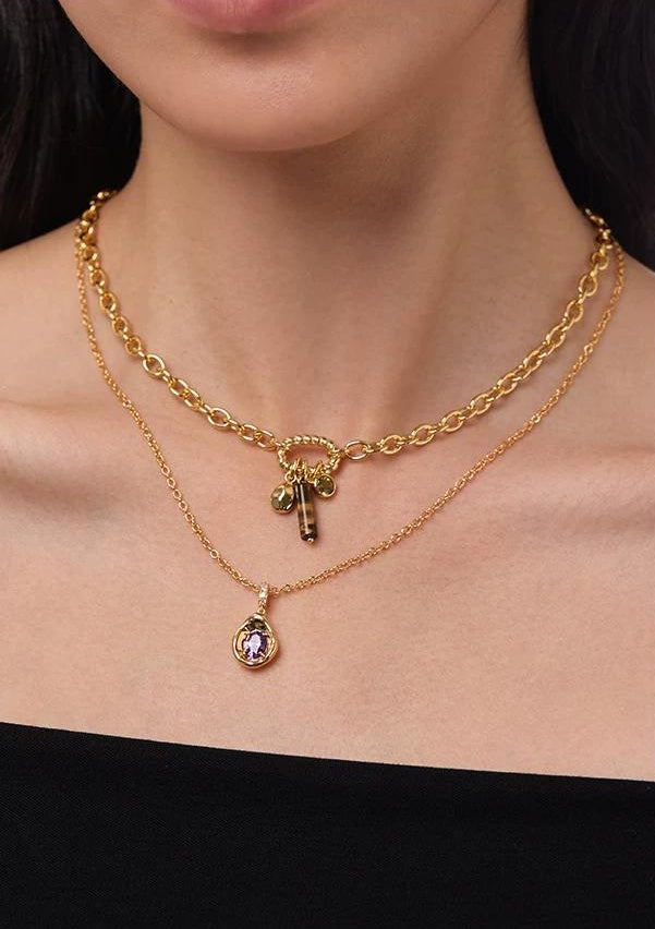 NICHE TIGER EYE NECKLACE