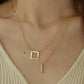LAYERED TITANIUM-STEEL NECKLACE