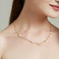 RHINESTONE PEARL NECKLACE