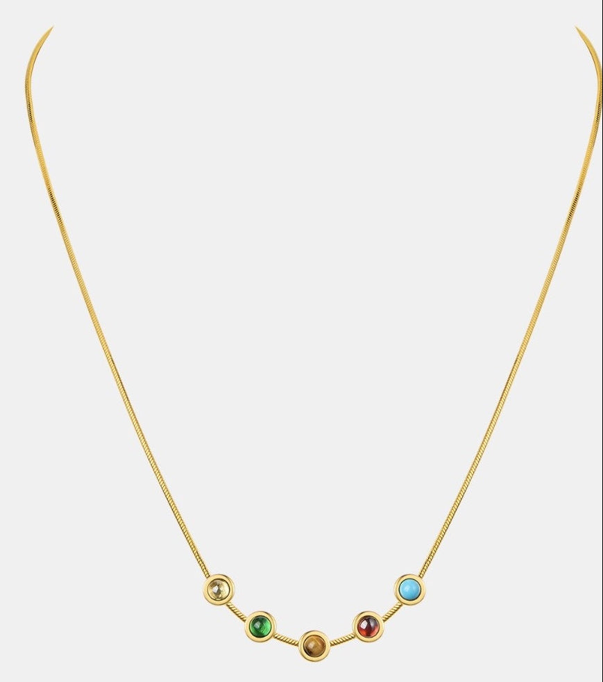 ELEGANT TURQUOISE PENDANT NECKLACE