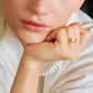 GOLD BOW RING FOR WOMEN