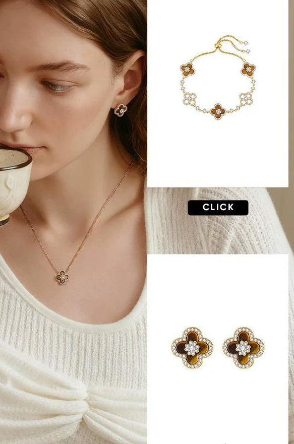 GOLD TIGER EYE NECKLACE