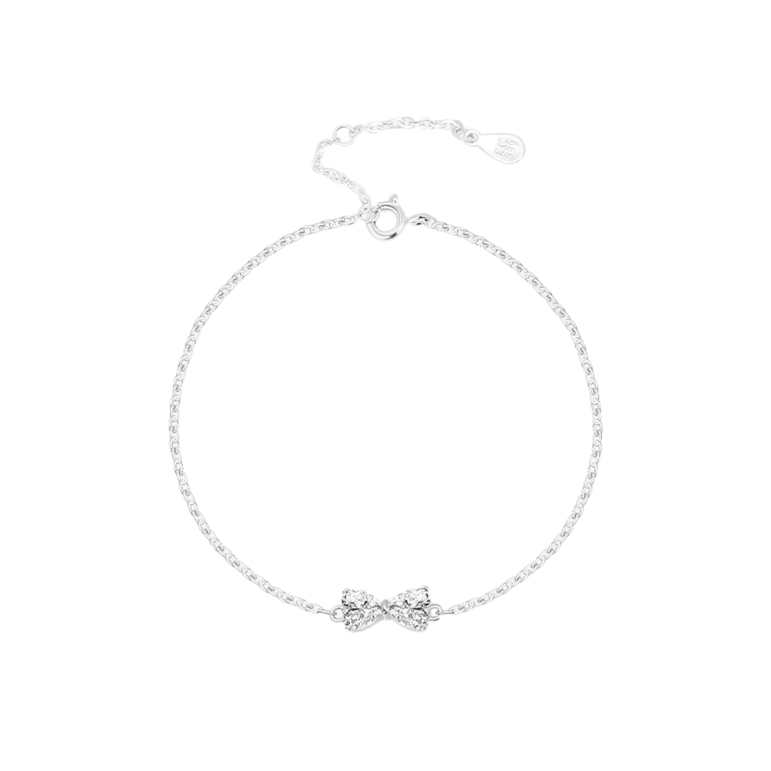 SILVER RIBBON BRACELET