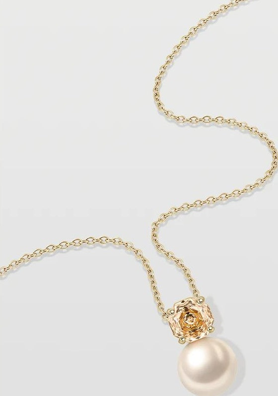ELEGANT PEARL SUMMER NECKLACE