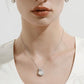 CRYSTAL FOUR LEAF CLOVER NECKLACE
