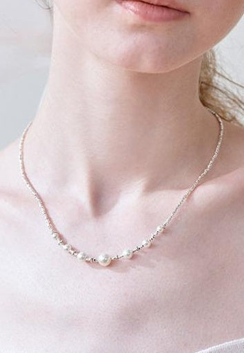 LUXURY PEARL COLLARBONE NECKLACE