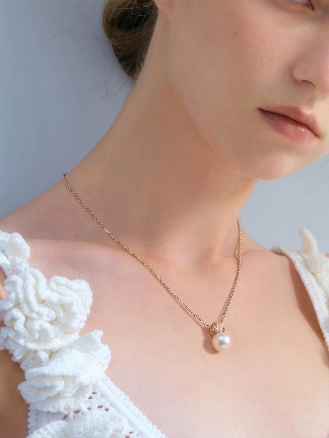 LUXURY PEARL COLLARBONE NECKLACE