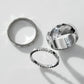 LIGHT LUXURY TITANIUM STEEL RING