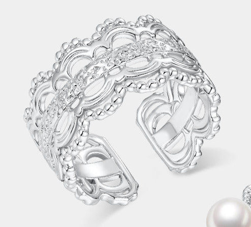 FRENCH-STYLE PEARL RING