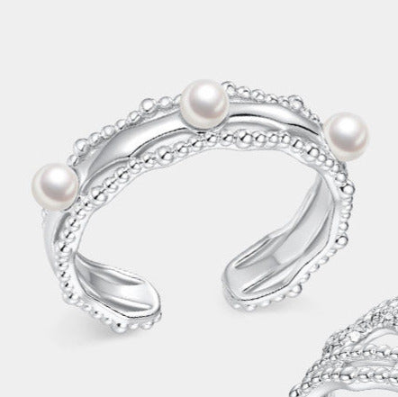 FRENCH-STYLE PEARL RING