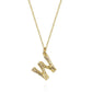 GOLD INITIAL PENDANT NECKLACE