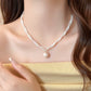 TWISTED PEARL SWEATER CHAIN