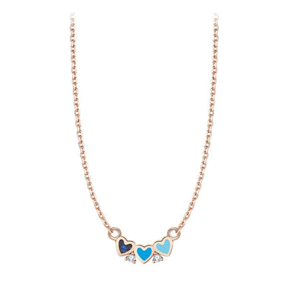 ROSE GOLD HEART NECKLACE