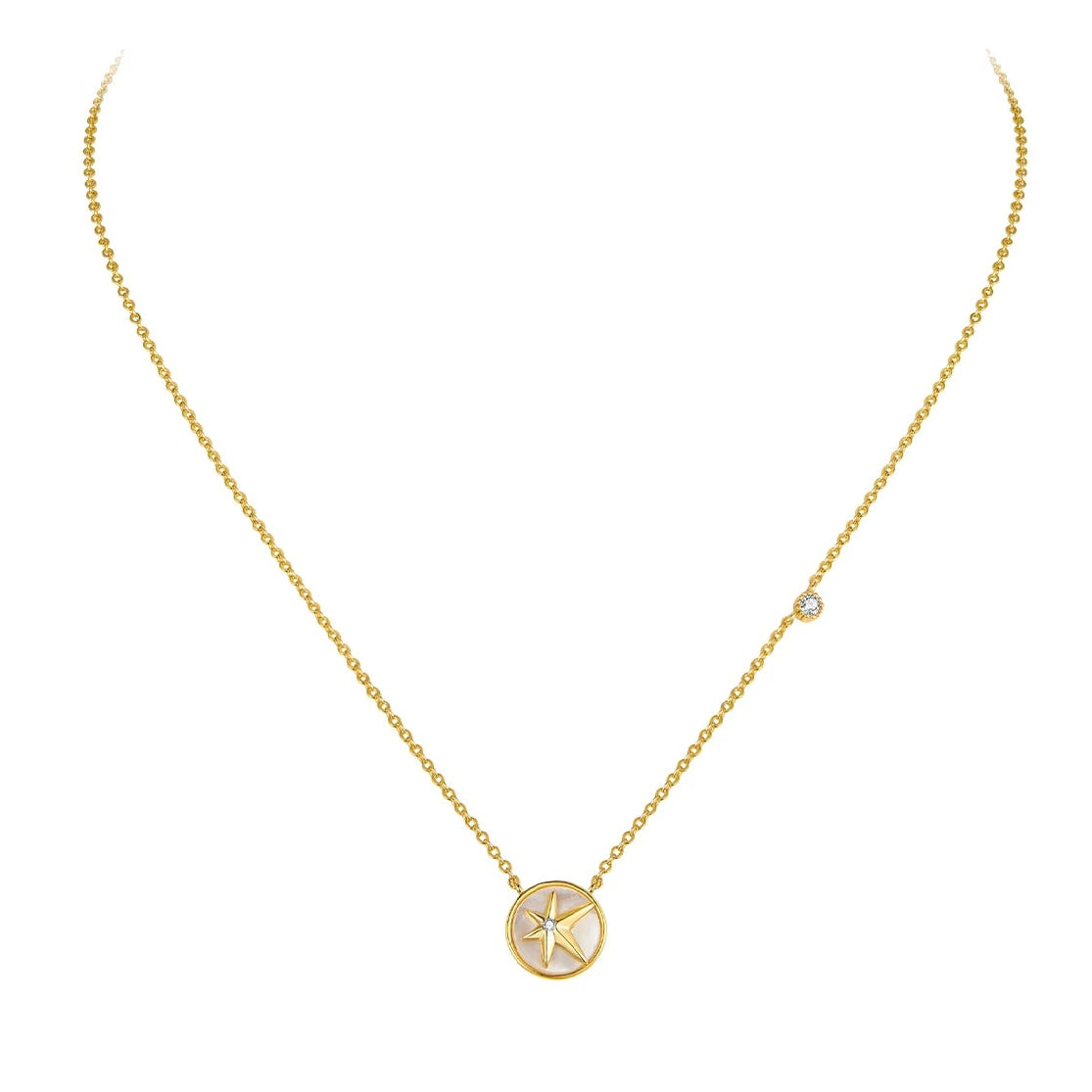 LUXE ZIRCONIA PEARL NECKLACE