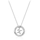 STERLING SILVER COUPLES NECKLACE