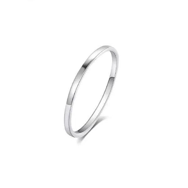 VEGAN SILVER INDEX FINGER RING SET