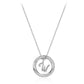 STERLING SILVER COUPLES NECKLACE