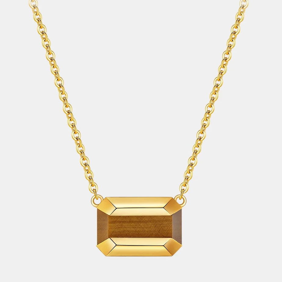 COLORFUL STONE NECKLACE