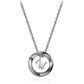 STERLING SILVER COUPLES NECKLACE