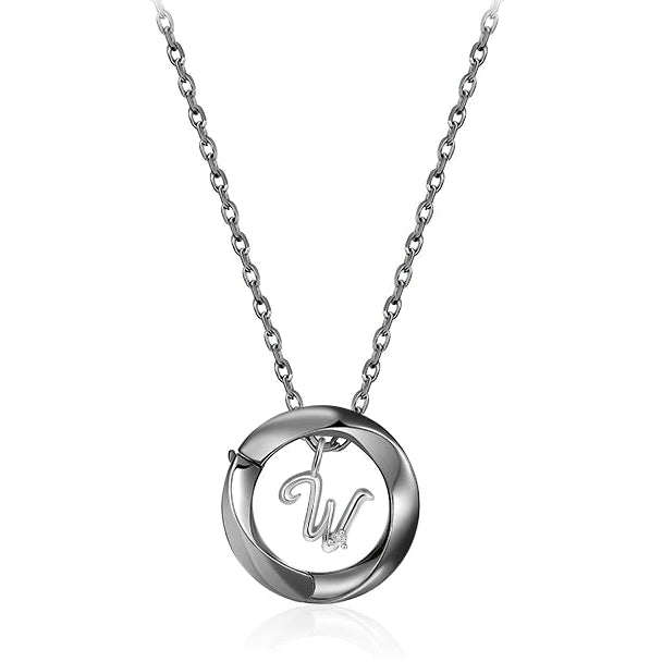 STERLING SILVER COUPLES NECKLACE