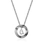 STERLING SILVER COUPLES NECKLACE