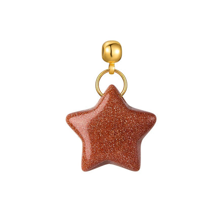 NATURAL STONE PENDANT NECKLACE