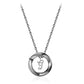 STERLING SILVER COUPLES NECKLACE