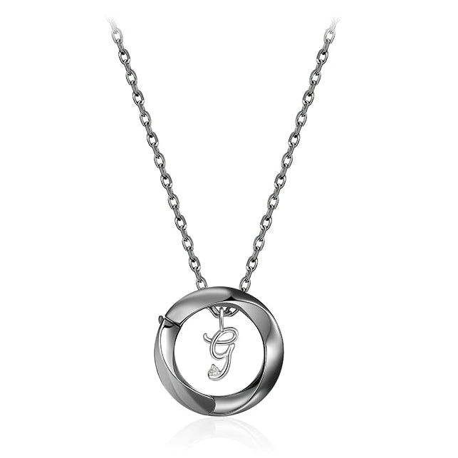 STERLING SILVER COUPLES NECKLACE