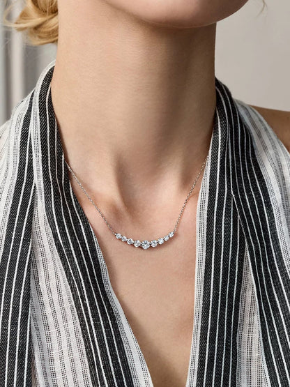 ELEGANT ZIRCONIA COLLARBONE NECKLACE
