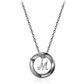 STERLING SILVER COUPLES NECKLACE