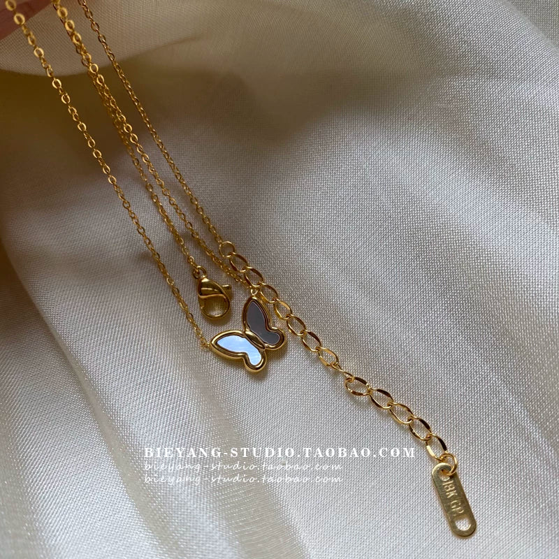 VINTAGE BUTTERFLY NECKLACE