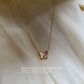 VINTAGE BUTTERFLY NECKLACE