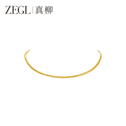 GOLD SNAKE BONE NECKLACE【重複】