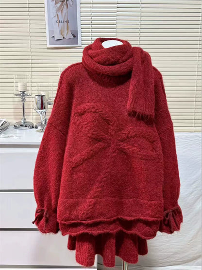 CHIC 3-PIECE SWEATER SET