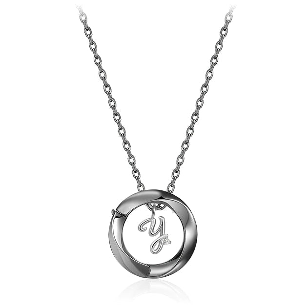 STERLING SILVER COUPLES NECKLACE