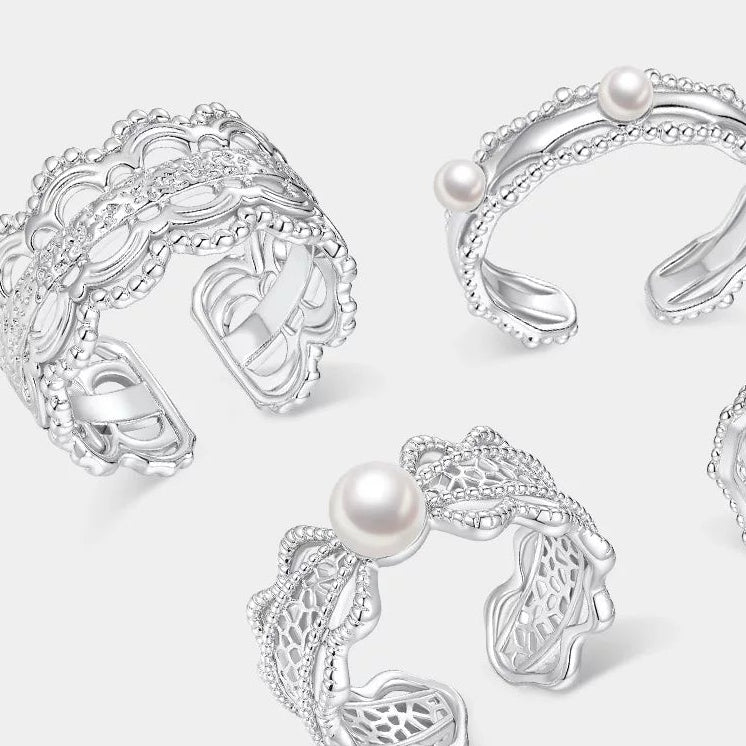 FRENCH-STYLE PEARL RING