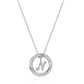 STERLING SILVER COUPLES NECKLACE