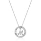 STERLING SILVER COUPLES NECKLACE