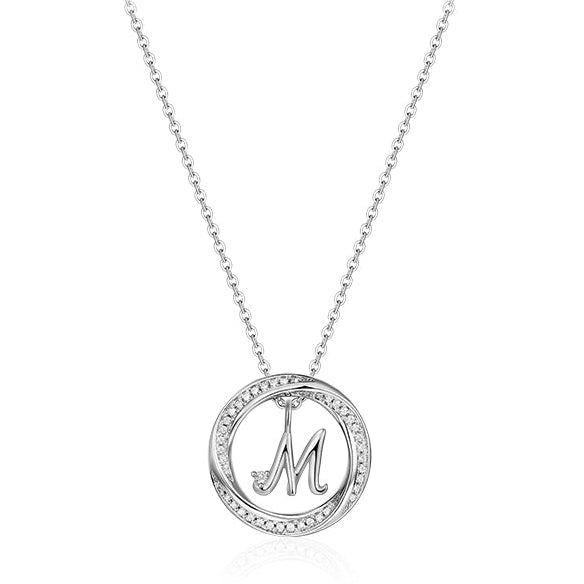 STERLING SILVER COUPLES NECKLACE