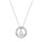 STERLING SILVER COUPLES NECKLACE