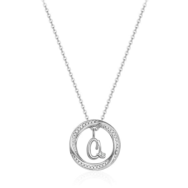 STERLING SILVER COUPLES NECKLACE