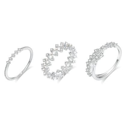 LUXURY STACKING RING SET