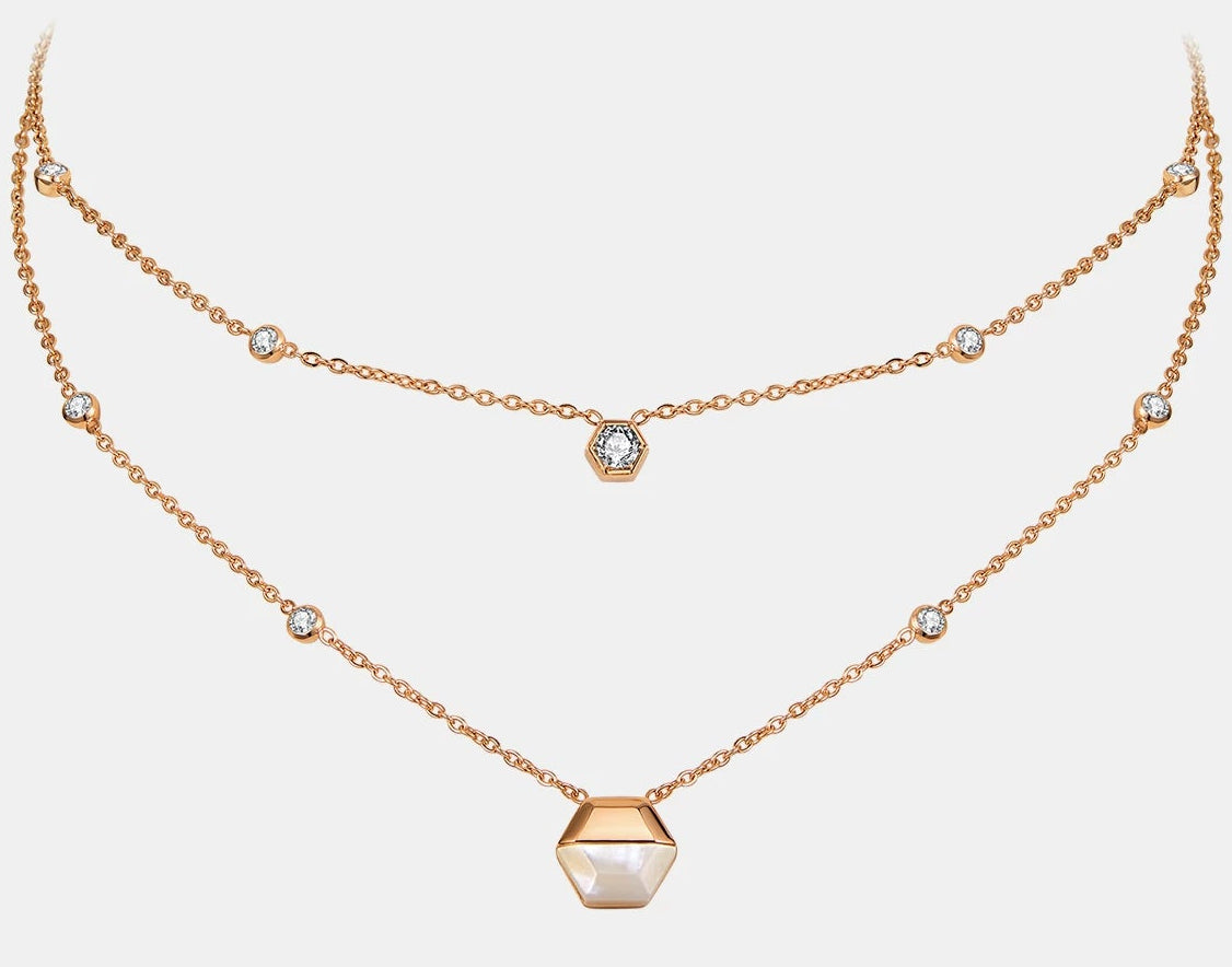 DOUBLE LAYER MANGO NECKLACE